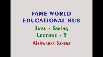 3 - SetLocation, SetSize, SetBounds In JFrames -  Swing Tutorial Series