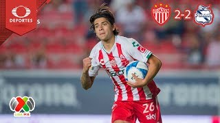 Los Rayos Logran El Empate Necaxa 2 - 2 Puebla Apertura 2018 - J5 Televisa Deportes