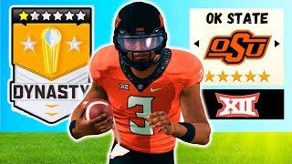 I Saved Oklahoma State In an ONLINE Dynasty! | NCAA Football 24