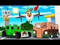 WHAT IF MINECRAFT MOBS WERE CARS & PLANES!