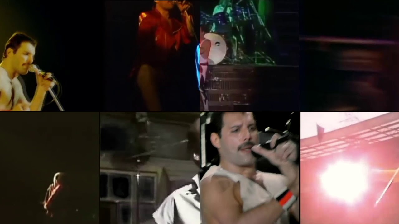 Under Pressure (8 Live Versions Synced Together)