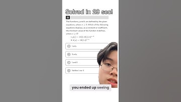 Solving hard SAT math questions in under 30 seconds pt.64 #justusedesmos #satprep