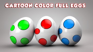 Cinema 4D Tutorial - Cartoon Eggs Material | C4D Tutorial