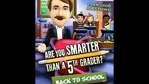 Are You Smarter Than A 5th Grader Back To School Wii Game 1