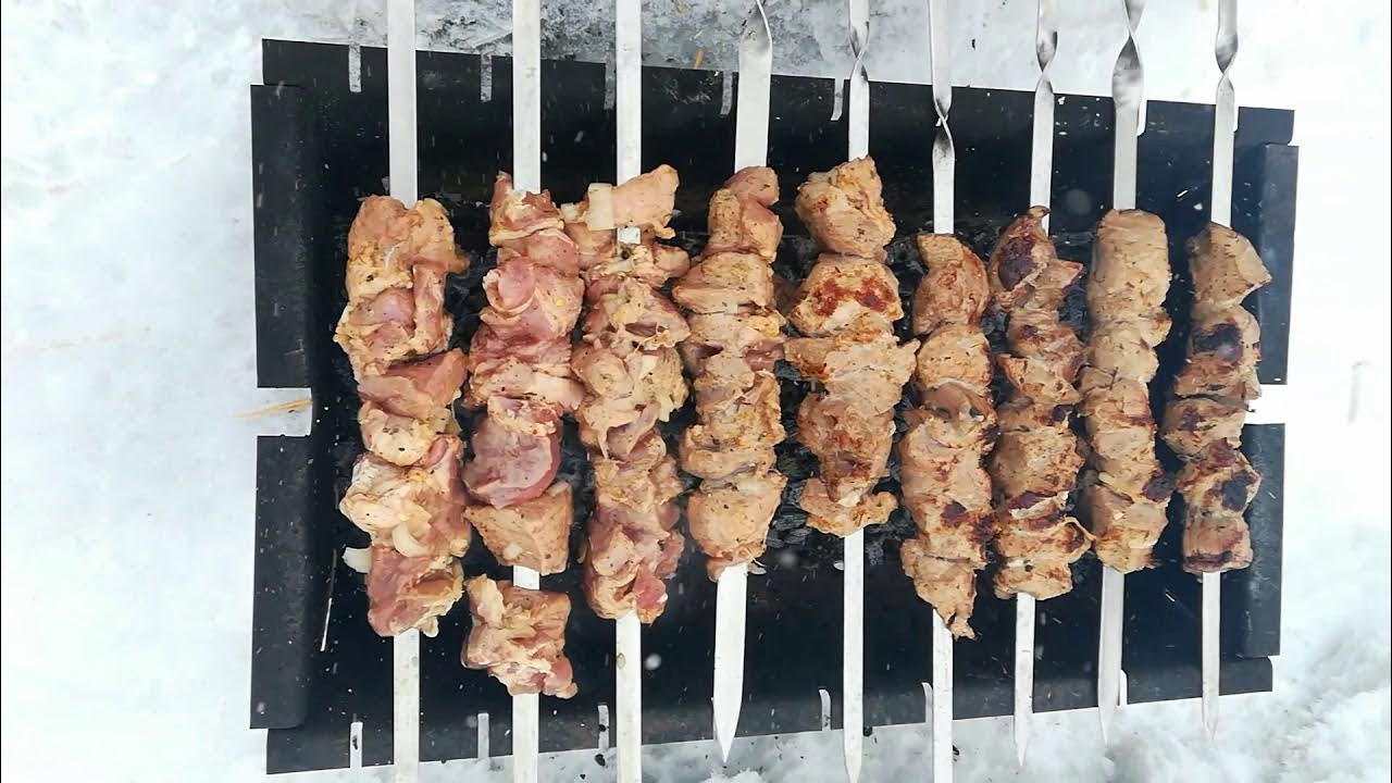 Сколько жарят шашлык из свинины на решетке. Сколько жарят шашлык из свинины на решетке