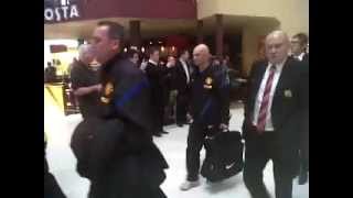 Manchester United at George Best Belfast City Airport 15/05/12 part 1