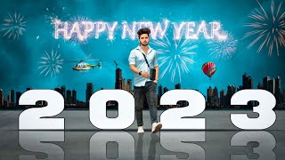 happy new year 2023 || PicsArt new year photo editing | happy new year  photo editing | Akash Editor - YouTube