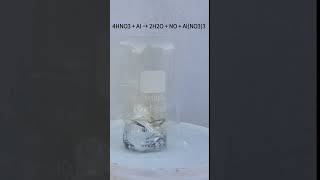 Alumiunm Nitrate #bluebox #chemistry #Al(NO3)3 #aluminium #nitricacid #nitrogendioxide #nilered