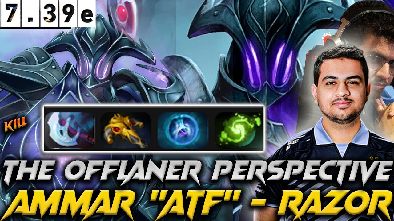 🔥 AMMAR "ATF" - RAZOR : TEAM FALCONS VS TUNDRA ESPORTS BLAST SLAM IV DOTA 2 - Gameplay 7.39e 8 2 6 🔥