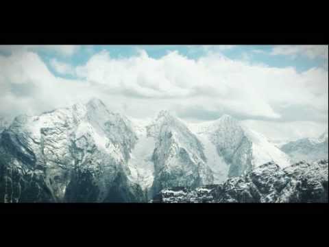 matte painting in After Effects mountains