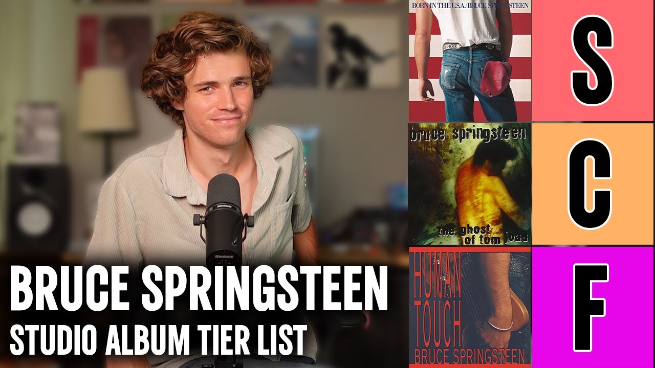 I Ranked ALL Of Bruce Springsteen's Studio Albums (SUPERCUT)