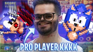 Pai Troll O Melhor Jogador De Sonic - Melhores Momentos Em Sonic 1