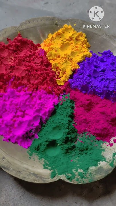 holi color nd polash
