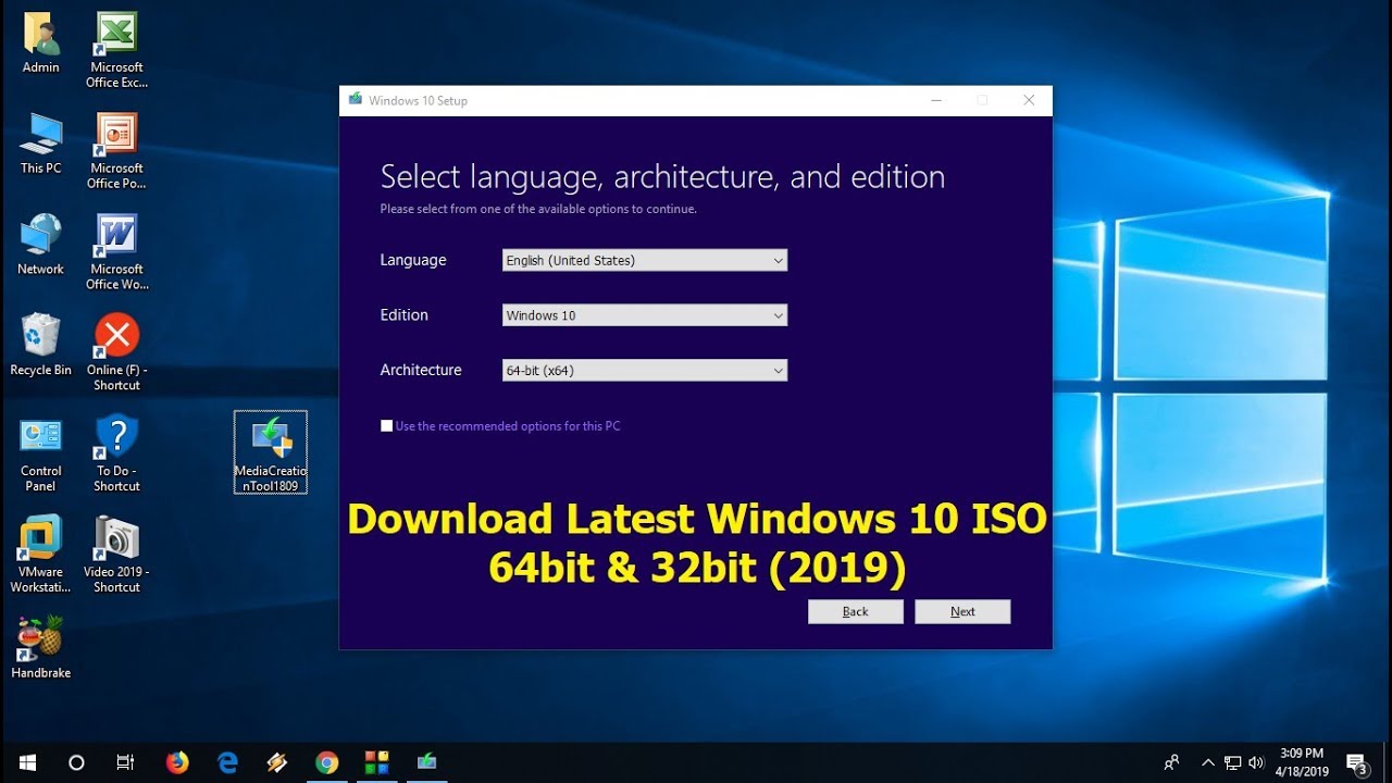 windows 10 download iso