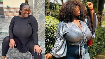 Ubong Okoroh🇳🇬 - Plus size model Beautiful fashion Outfit, big boobs. Xplore Africa.