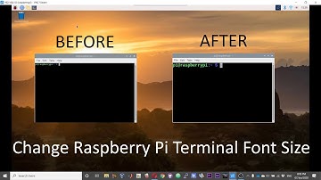 Pi Guide - How to Change the Raspberry Pi Terminal Font Size