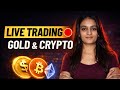 Crypto trading &amp; Gold  analysis 13 Jan || #trading #crypto  #goldtrading   live analysis