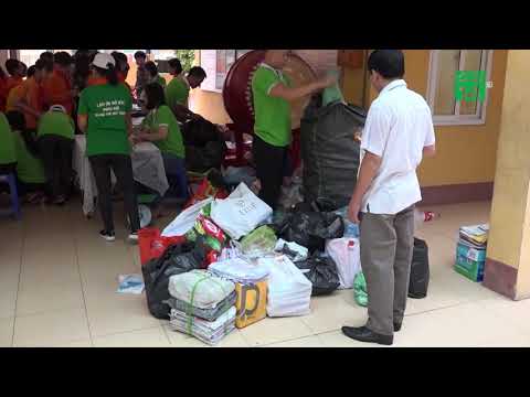 Video Thu gom rác tái chế đổi quà tặng tại trường học | VTC14 - youtube