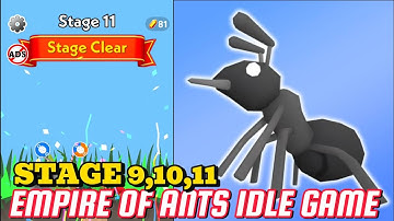 (PART 6) EMPIRE OF ANTS IDLE GAME - GAMEPLAY/WALKTHROUGH