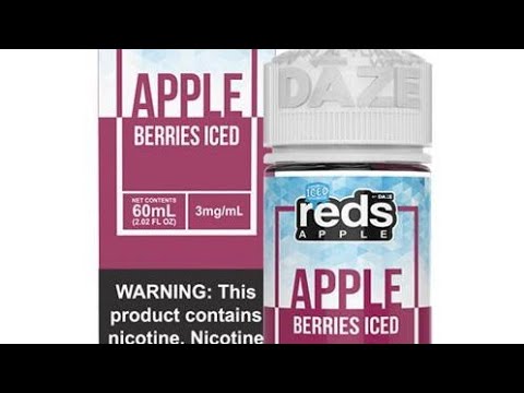 Reds apple berries iced vape juice review voa (andrew)