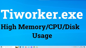 Tiworker.exe High CPU   Disk   Memory Usage in Windows 10 & Windows 11 {Two Methods}