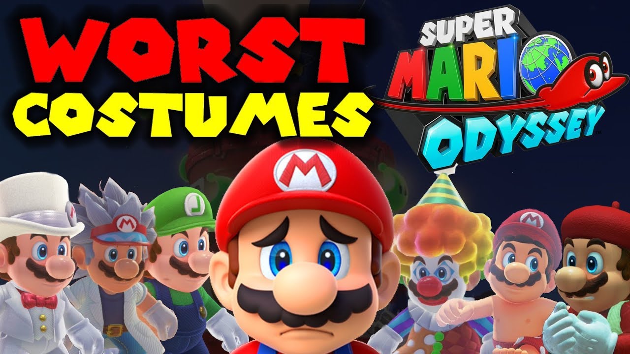 TOP 10 WORST Costumes! - Super Mario Odyssey - YouTube