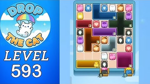 Drop The Cat Level 593 Walkthrough