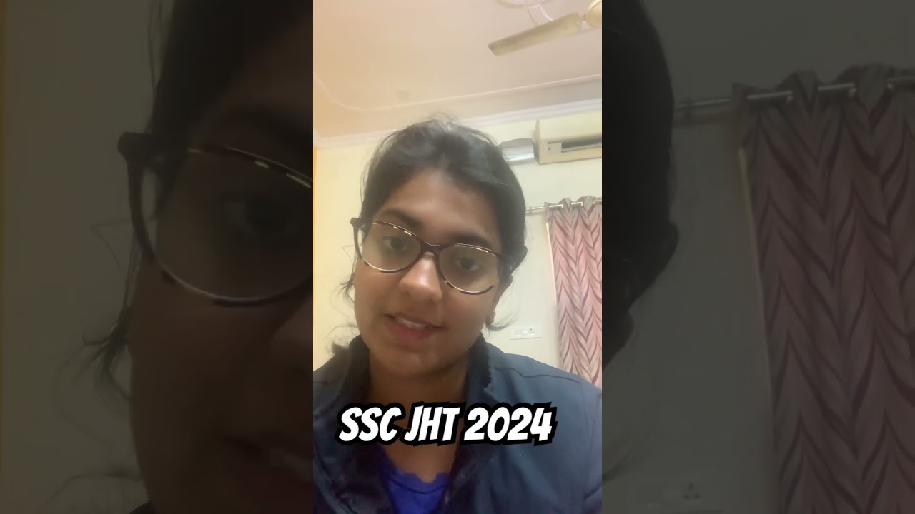 SSC JHT preparation 