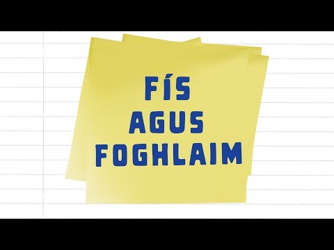 Fís agus Foghlaim - Físeán 3 - An t-alt uatha roimh an ainmfhocal