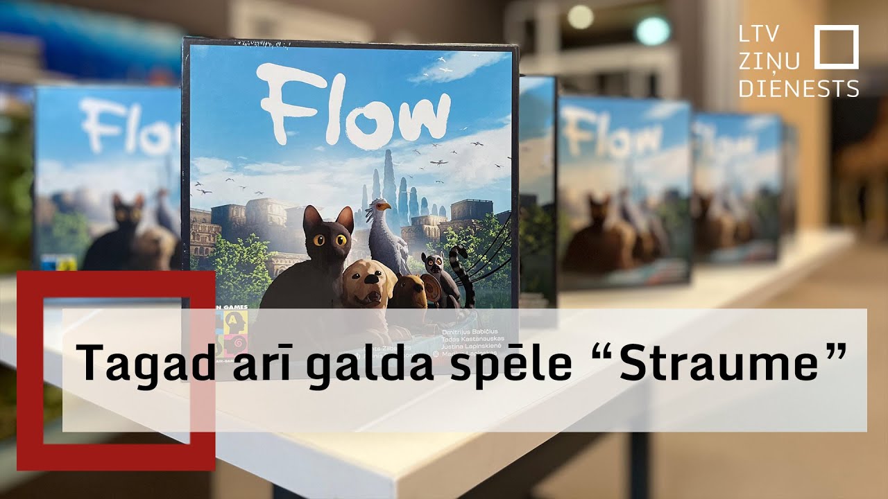 Tagad arī galda spēle “Straume” - YouTube