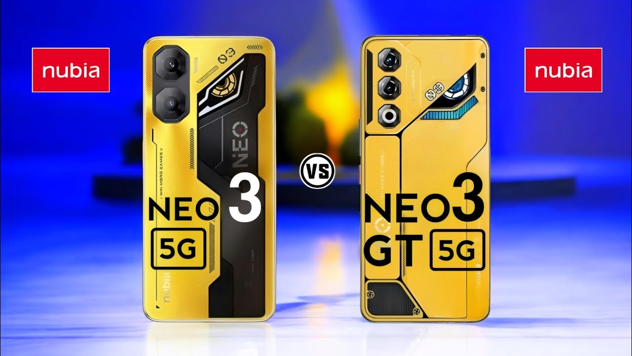 Nubia Neo 3 5G Vs Nubia Neo 3 GT 5G  