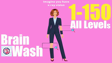 Brain Wash Level 1-150   😂 All levels  Game Walkthrough