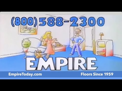 History Of The Empire Today Jingle Compilation Through Years You