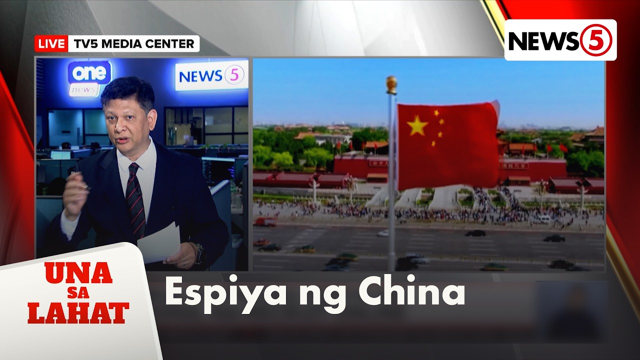 3 Pilipinong nagtrabaho sa gobyerno, nagsilbing espiya ng China | Una Sa Lahat