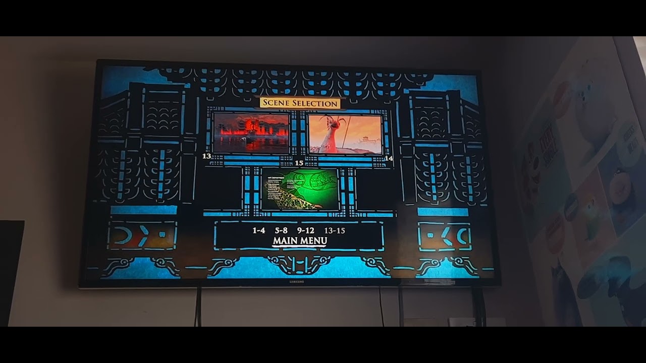 Kung Fu Panda 2 2011 UK DVD Menu Walkthrough - YouTube