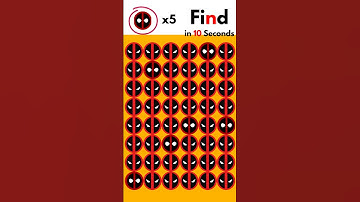You Find x5 in 10 Seconds? 😨 🫣 #puzzle #puzzlegame #usa #shorts