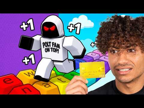 Spending $8,590,693 In Roblox Keyboard Escape!!