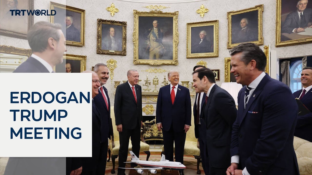 Turkish President Erdogan holds talks with Trump in Washington