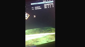 2nd map I was up 3-2 and the host was running around killing me. He hit my partner and dropped host