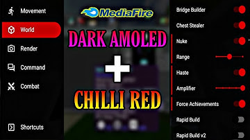 Toolbox For MCPE 1.17.30 With More Xray Black Amoled + Chilli Red Theme