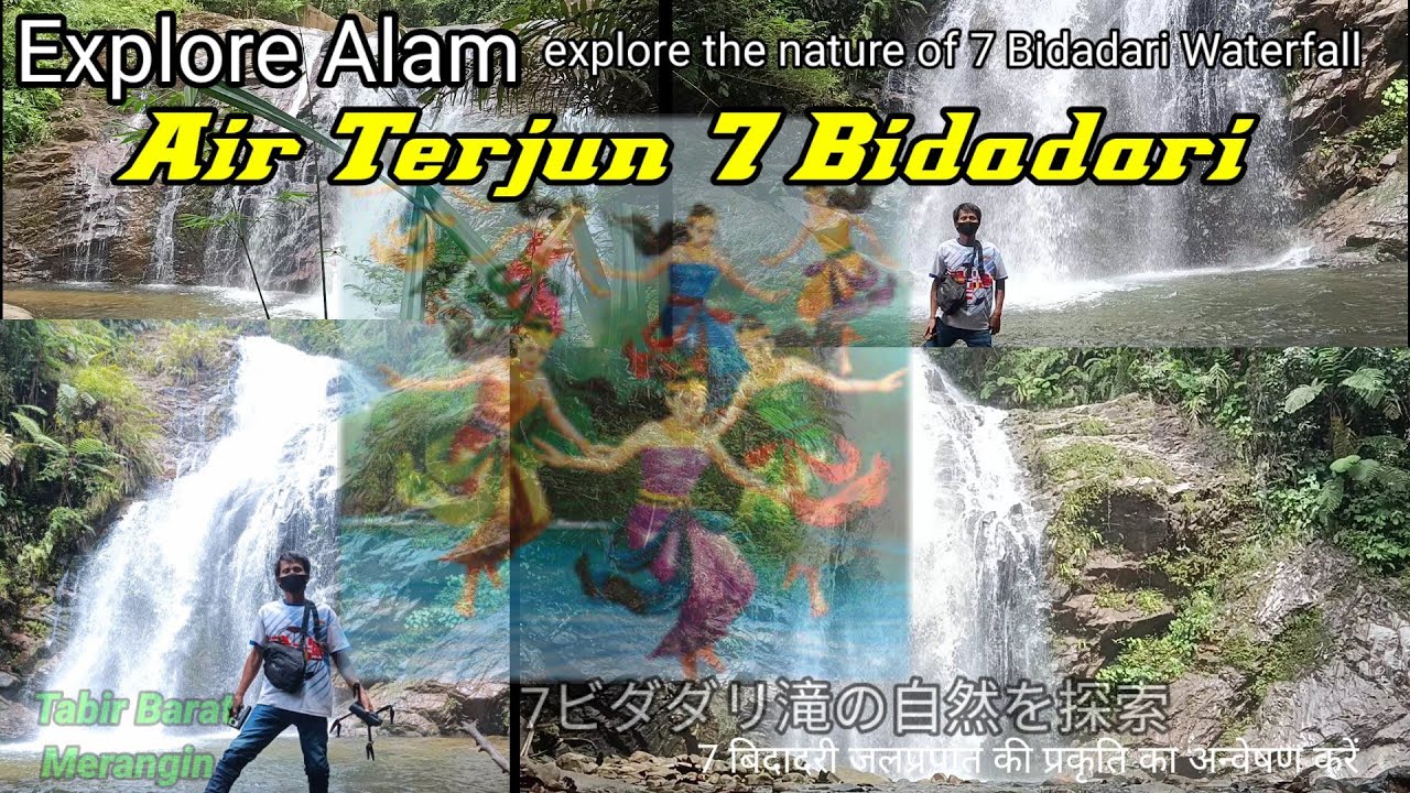 INI DIA..‼️Air Terjun 7 Bidadari  Tabir Barat