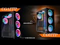 Tecnologia e designergabinetes middle cga1tp multicolor cg01tp argb rtmico kmex  gaming master