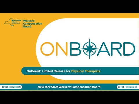 OnBoard: Limited Release Webinar for Physical Therapists