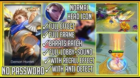 Alucard Revamped Lightborn Skin Script Full Effect + Real Voice + Lightborn Recall No Password