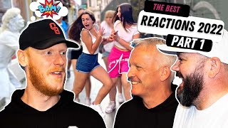 Best Reactions by Human Statue Prank Part 1 REACTION | OFFICE BLOKES REACT!!