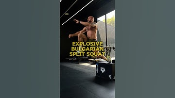 Explosive Bulgarian split squat