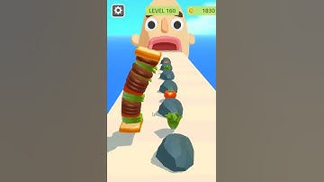 Sandwich Runner Level 160 Gameplay 🍔📺 | SKILLGAMING ✔️