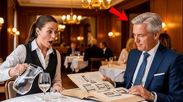 ARME SERVEERSTER: “MENEER, DAT IS DE HANDTEKENING VAN MIJN VADER” — MILJONAIR-CEO in SHOCK
