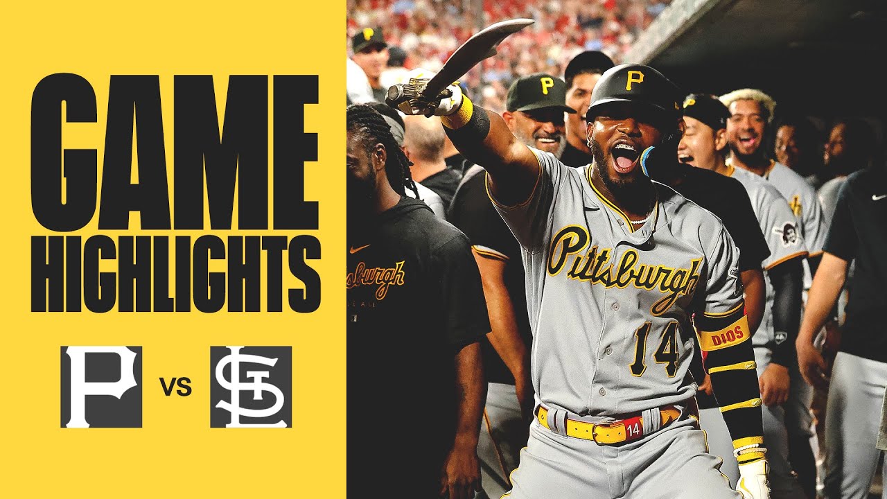 Rodolfo Castro & Connor Joe Go Back-to-Back in Win | Pirates vs. Cardinals Highlights (4/13/23)