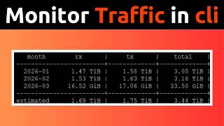 How To Monitor Internet Traffic In The Ubuntu Linux Command Line Interface (cli) Terminal